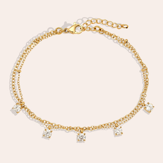 Elegantes Two Layer Armband – Schmuck für deinen Look