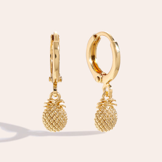 Pineapple Ohrringe – Ananas Design für frische Akzente