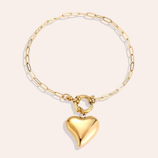 Verspieltes Armband im Herz-Design für Damen