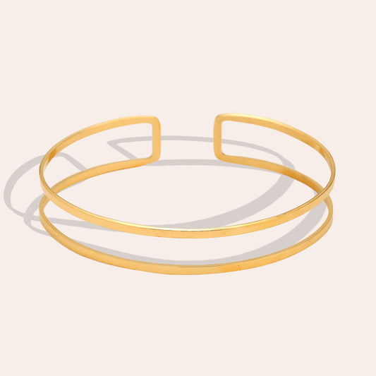 Stylische Rounded Armreifen – edler Schmuck mit geschwungenem Design für jeden Anlass