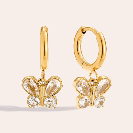 Zarte Butterfly Ohrringe – eleganter Schmetterlingsschmuck für jeden Anlass