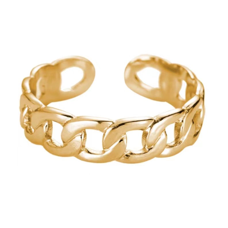 Chain Ring – Moderner Ring im Ketten-Design für einen trendigen Look