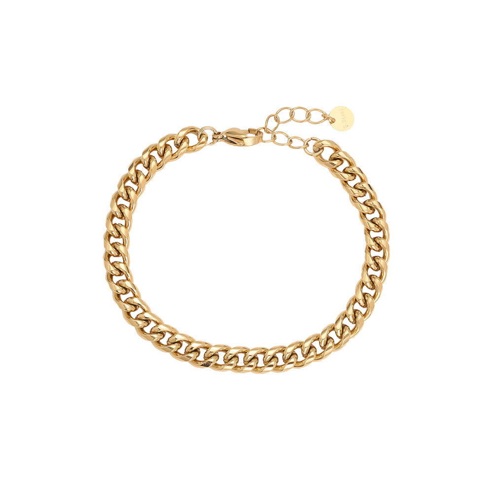 Chain Style Armband mit modernem Design, das deinem Outfit einen eleganten Touch verleiht.