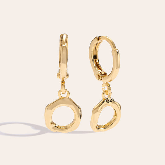 Cycle Ohrringe – Schlichte Ohrringe mit rundem Design für einen zeitlosen Look