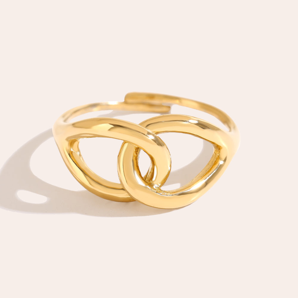 Two Cycles Ring für einen minimalistischen Look