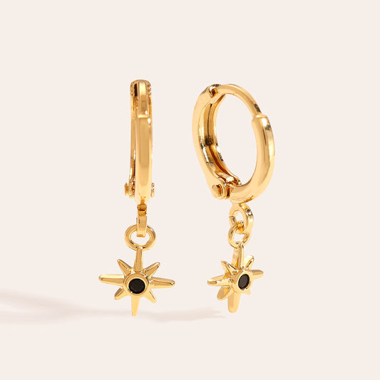 Elegant Star Ohrringe – Zeitlose Ohrringe mit einem feinen Stern für einen eleganten Auftritt