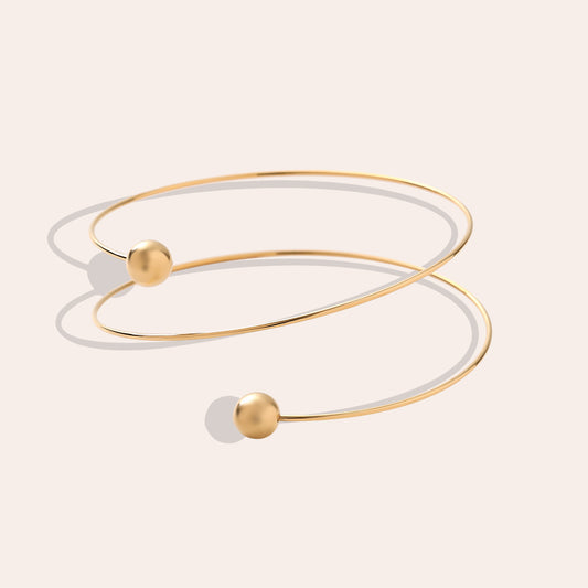 Armreifen Double Balls – Elegantes Accessoire für jeden Anlass