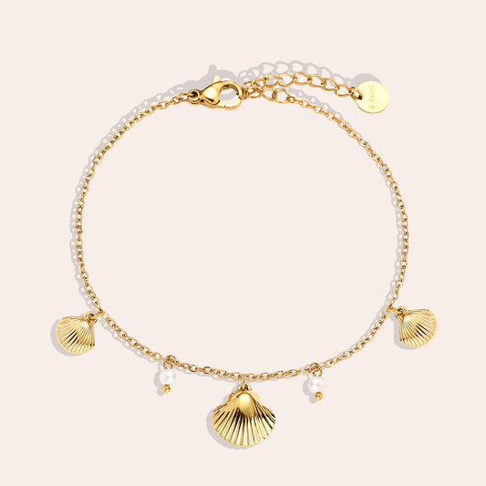 Armband Clam – Stilvolles Accessoire mit Muschel-Anhänger für jeden Anlass