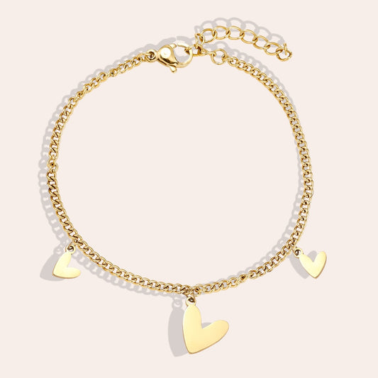 Armband Sweet Hearts – Elegantes Accessoire mit herzförmigen Details