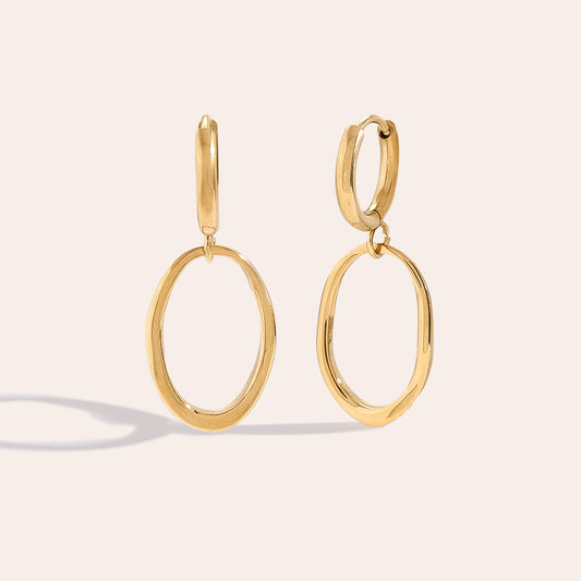 Elliptical Ohrringe – Elegante Ohrringe in ovaler Form für einen zeitlosen Stil