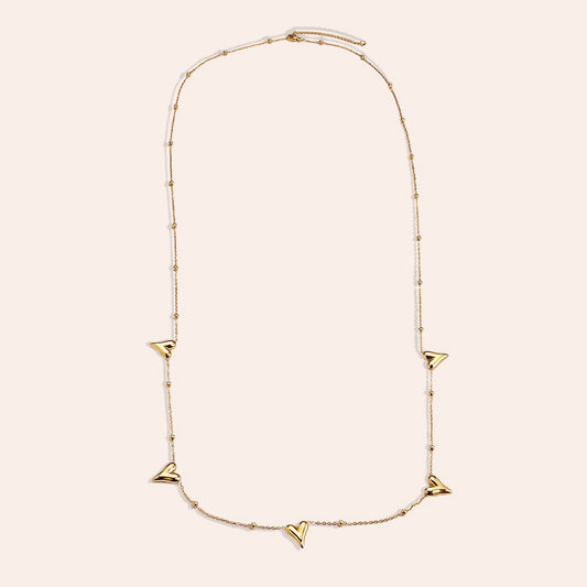 Sharp Hearts Halskette – Stilvolles Accessoire für besondere Anlässe