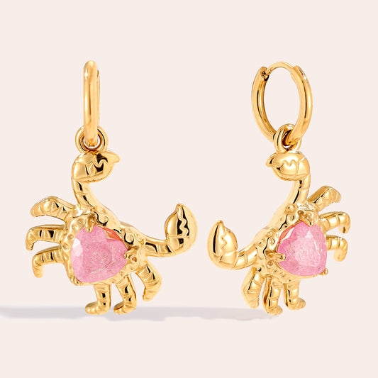 Crab Ohrringe – auffälliger Schmuck mit maritimem Flair