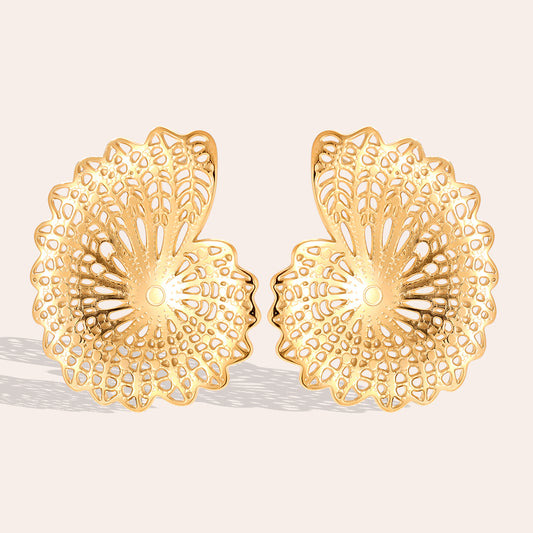 Nice Conch Ohrstecker – eleganter maritimer Schmuck