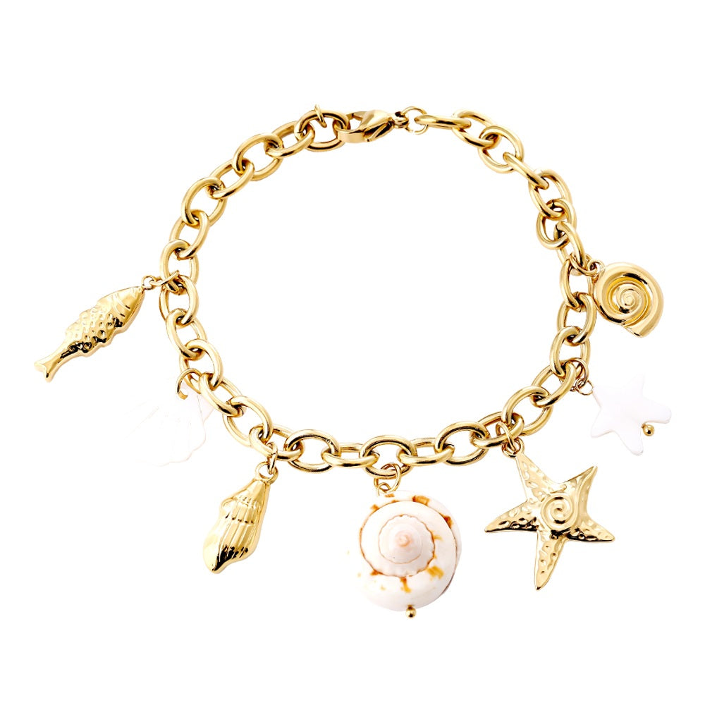 Ocean Sea Life Armband – Armband mit maritimen Charme und modernen Akzenten, perfekt für den sommerlichen Look.