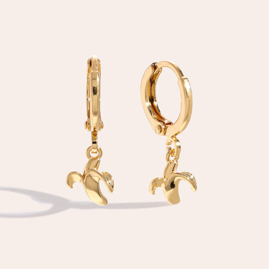 Banana Ohrringe – fruchtiger Schmuck für sommerliche Looks