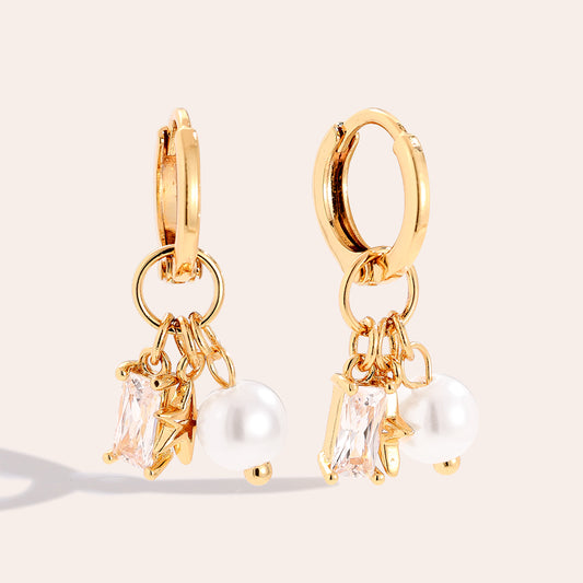 Star and Pearl Ohrringe – stilvoller Schmuck für Damen