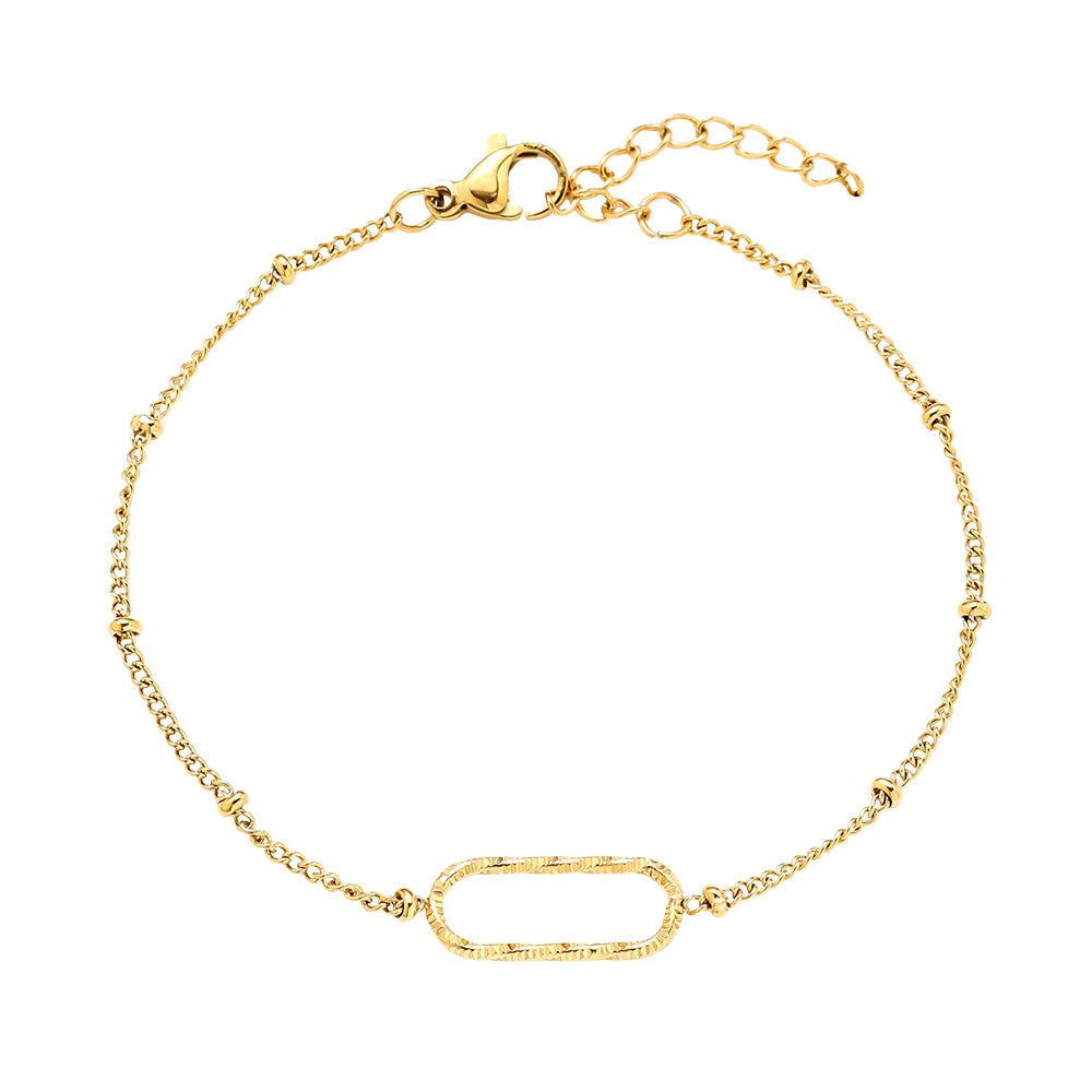 Elegantes Oval Armband mit modernem Design