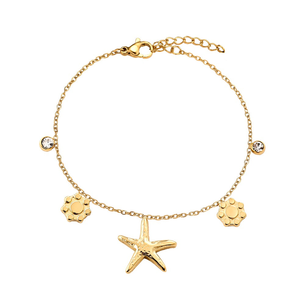 Sea Star Armband, stilvolles Schmuckstück im maritimen Design für elegante Outfits