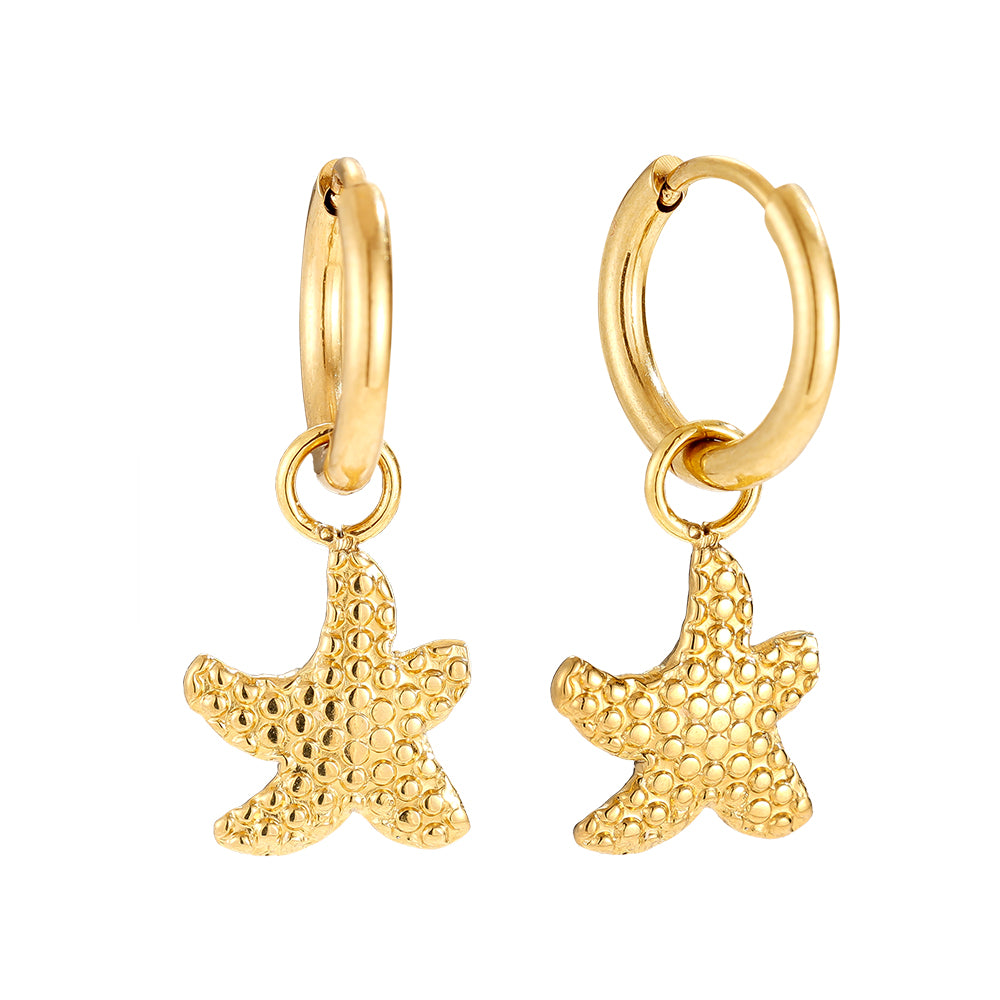 3. Sea Star Ohrringe im modernen Meeresstern-Design, perfekt für einen frischen Look.