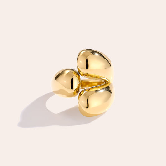 Stylischer Three Drops Ring – Schmuck mit einzigartigem Tropfendesign für besondere Akzente