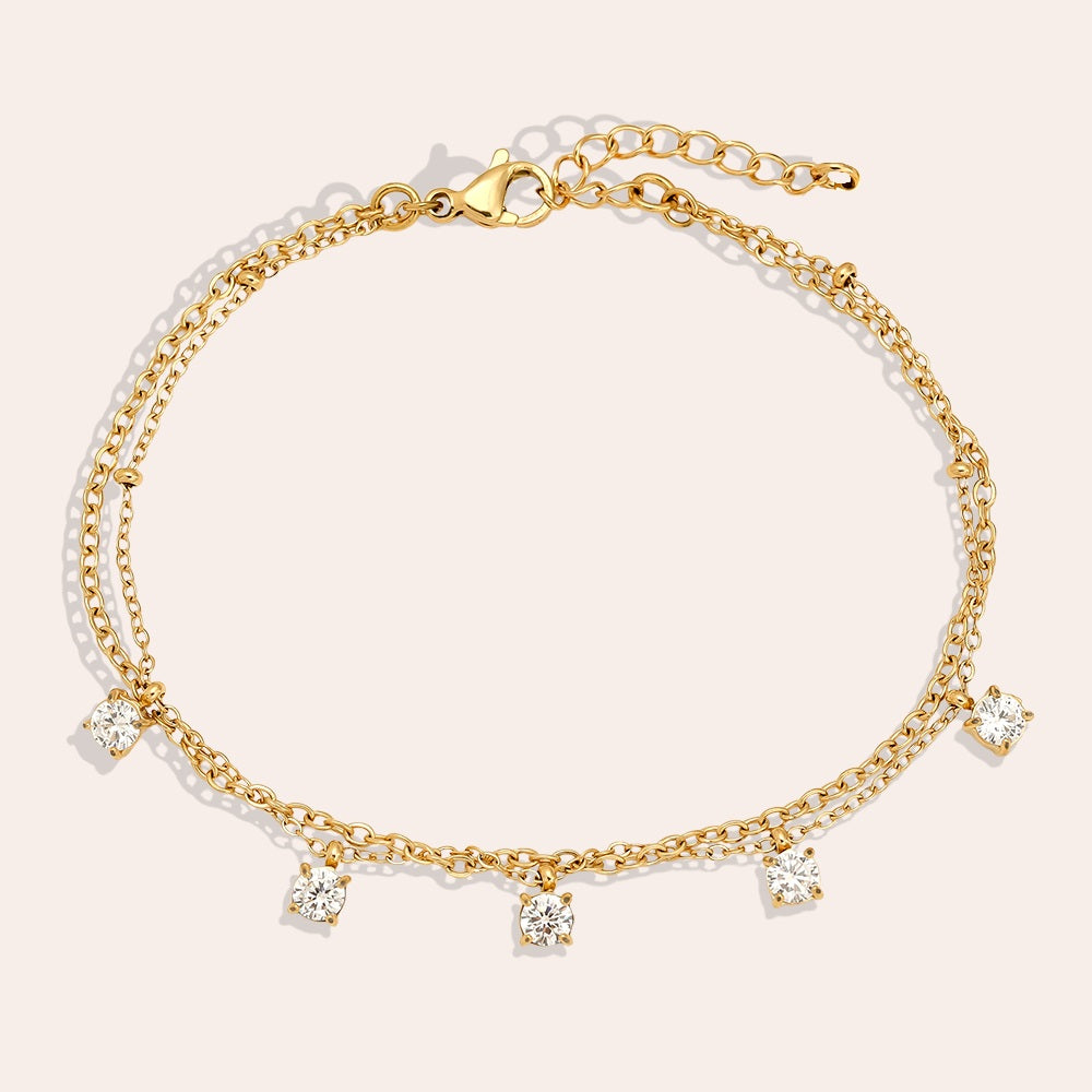 Elegantes Two Layer Armband – Schmuck für deinen Look