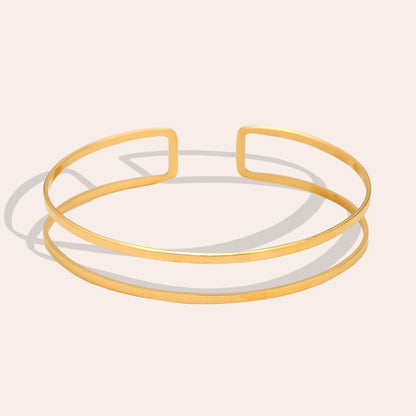 Stylische Rounded Armreifen – edler Schmuck mit geschwungenem Design für jeden Anlass