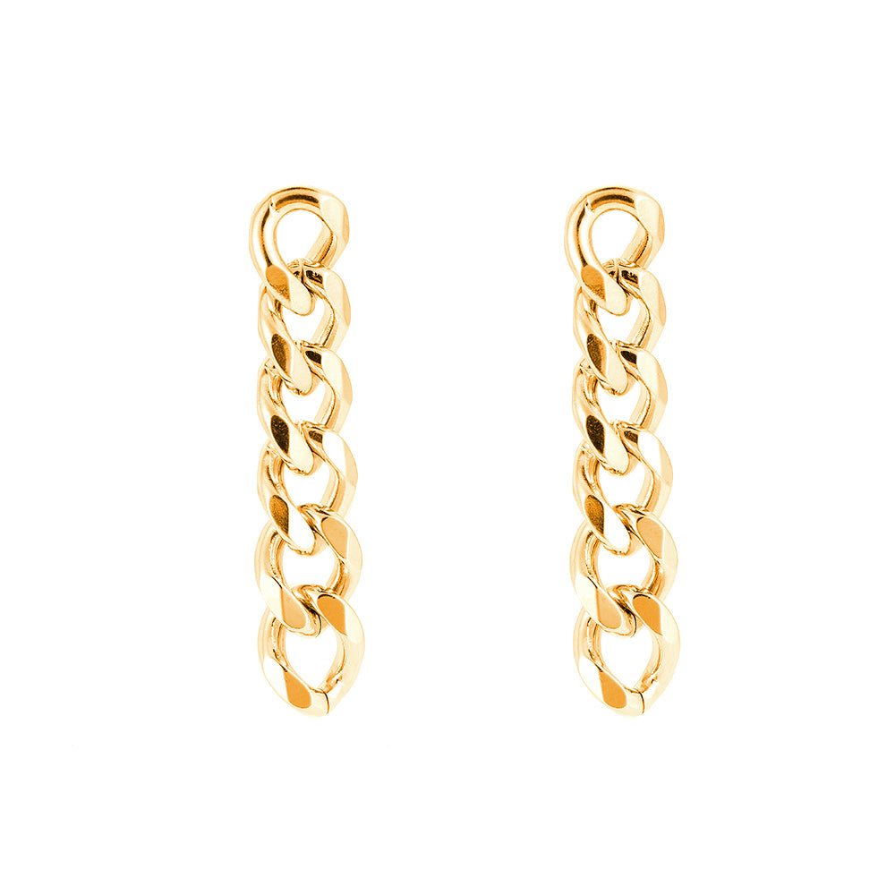 Big Chains Ohrstecker mit modernen Ketten für einen markanten Look.
