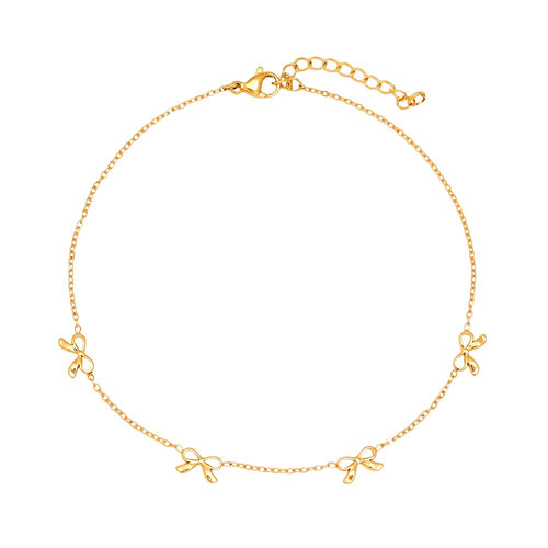 Bowtie Fußkette mit elegantem Schleifen-Design
