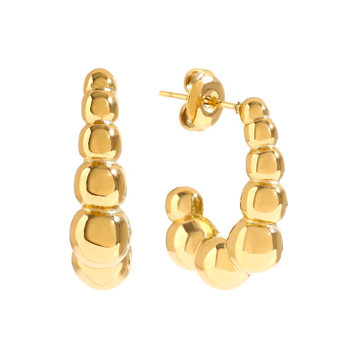 Stilvolle Bubbles Ohrstecker – modernes Design mit einem verspielten, runden Look.