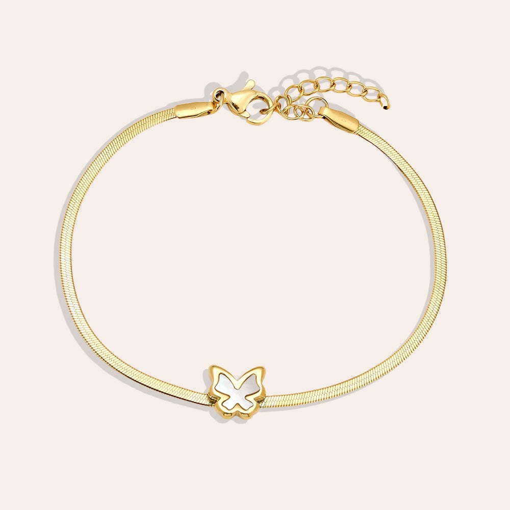 Modernes Butterfly Snake Armband – stilvolles Accessoire für deinen Look