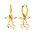 Cherry Diamond Ohrringe mit verspieltem Design