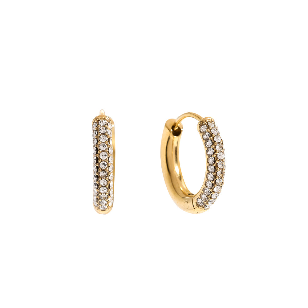 Chic Hoop Ohrringe – Elegante Ohrringe im Hoop-Design für einen modernen, stilvollen Look
