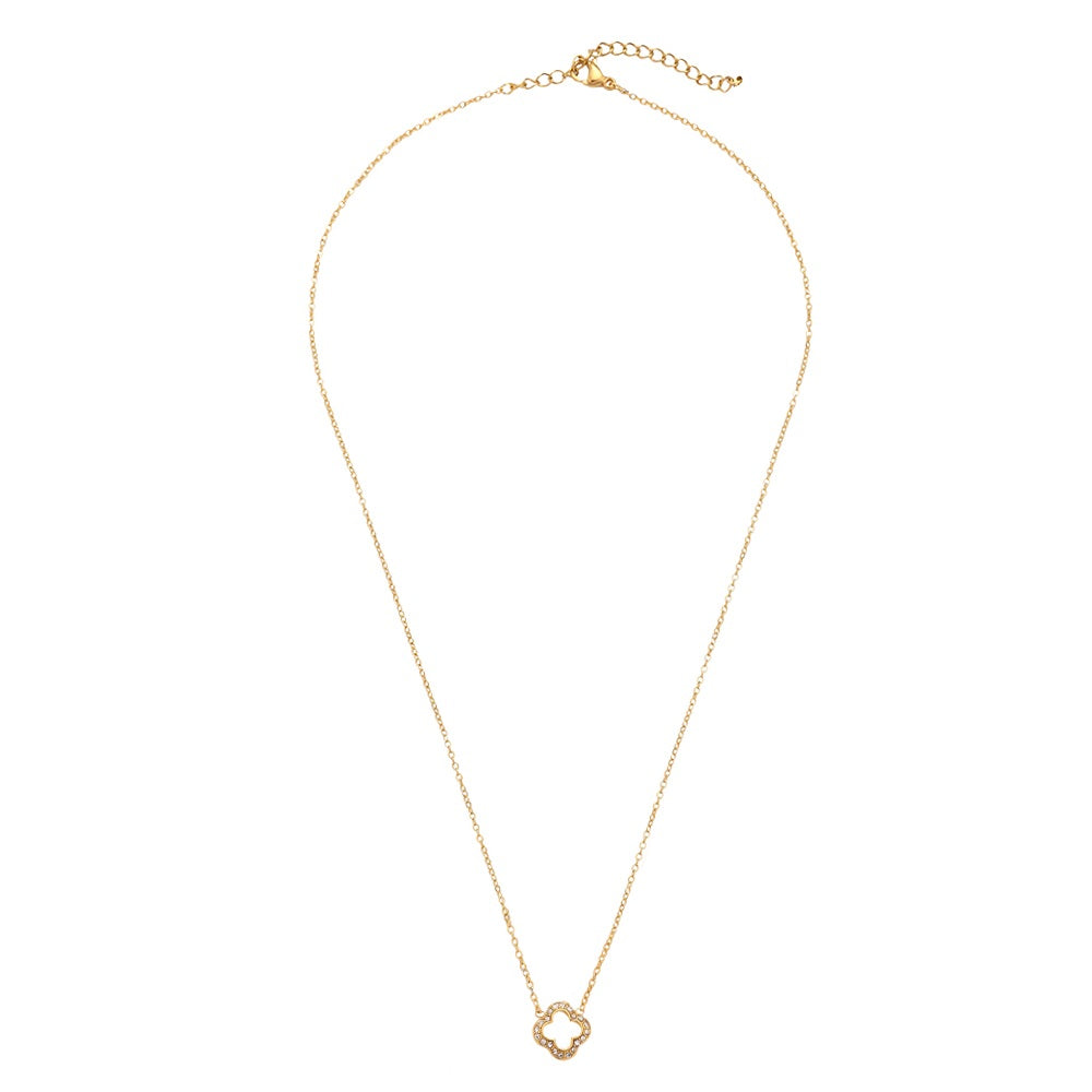 Clover Halskette mit elegantem Design für einen modernen Look.