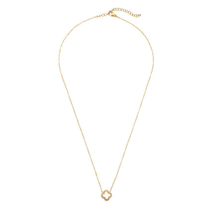 Clover Halskette mit elegantem Design für einen modernen Look.
