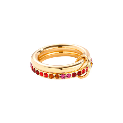 Color Layer Ring mit modernem, mehrfarbigem Design