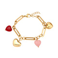 Colorful Hearts Armband – Schmuck mit elegantem Herz-Design für deinen Look