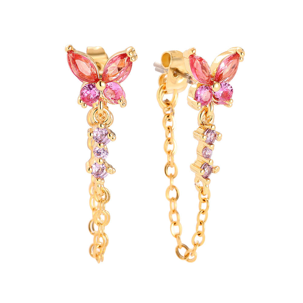 Cute Butterfly Ohrstecker mit filigranem Schmetterlingsdesign – für einen verspielten Look