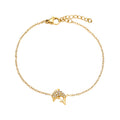 Zartes Delfin Armband als stilvoller Schmuck mit Meeresmotiv