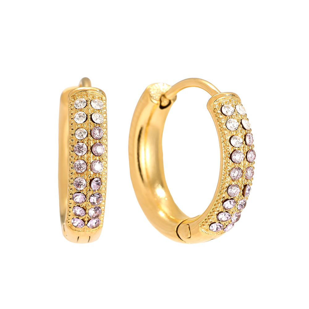 Elegante Classic Ohrringe mit glatter Oberfläche und zeitlosem Look