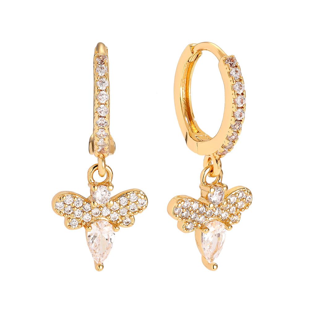 Dragonfly Ohrringe mit filigranem Libellenmotiv