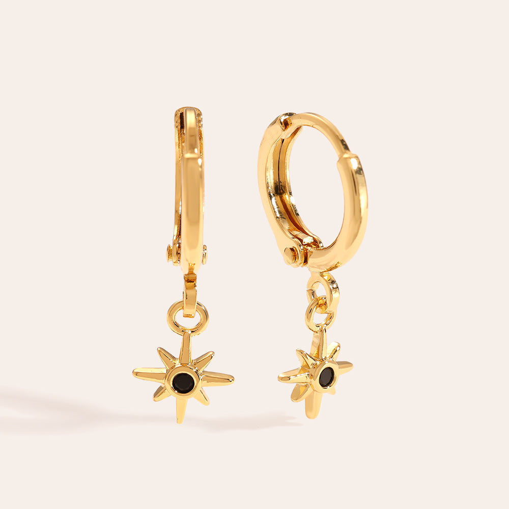 Elegant Star Ohrringe – Zeitlose Ohrringe mit einem feinen Stern für einen eleganten Auftritt