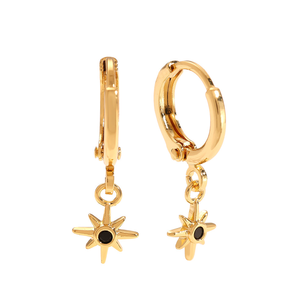 Elegant Star Ohrringe – Schlichte Ohrringe mit Stern-Motiv für einen stilvollen Look