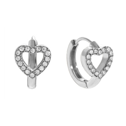 Empty Heart Ohrringe – Zeitlose Ohrringe mit Herz-Design für einen romantischen Touch