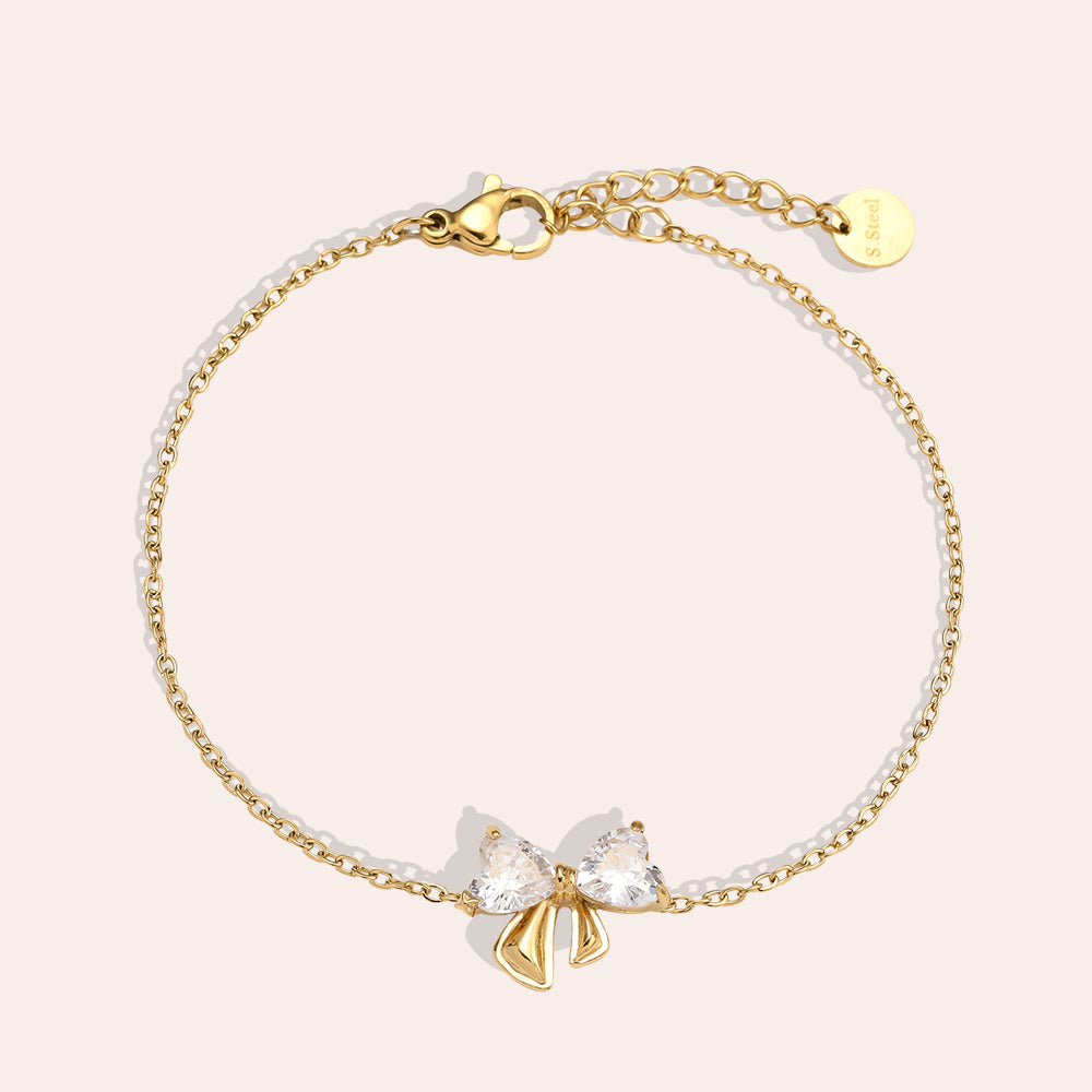 Stilvolles Vintage Bowtie Armband, das deinem Outfit eine besondere Note verleiht.