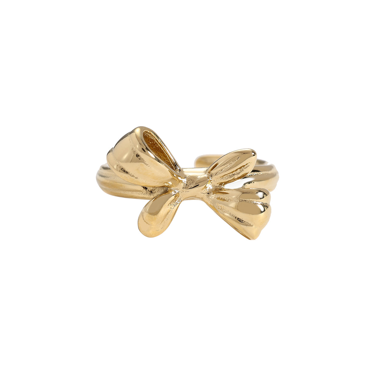 Classic Bowtie Ring – Zarter Ring mit Schleifen-Design für einen eleganten Look