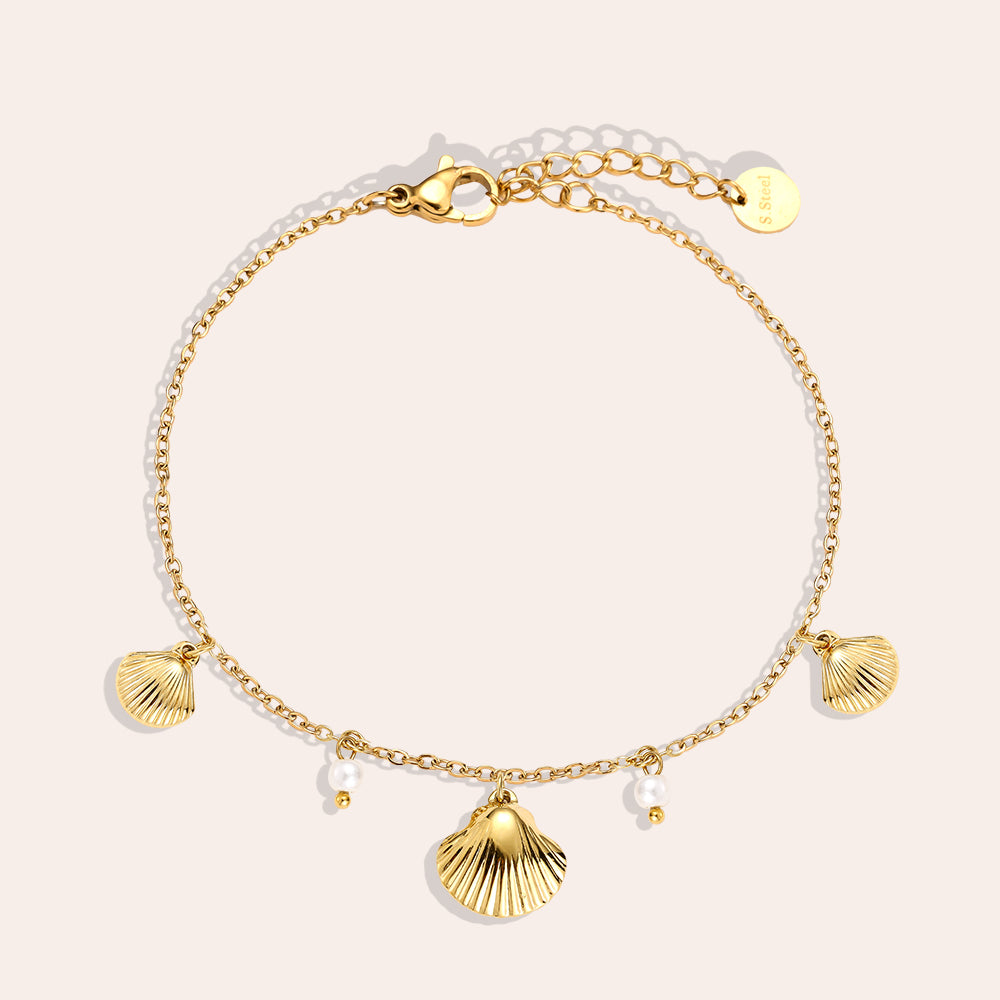 Armband Clam – Stilvolles Accessoire mit Muschel-Anhänger für jeden Anlass