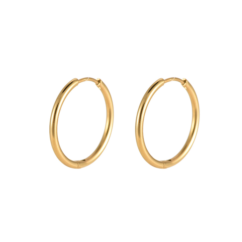 Fine Hoop Ohrringe – Schlichte Ohrringe im feinen Hoop-Stil für einen eleganten Look