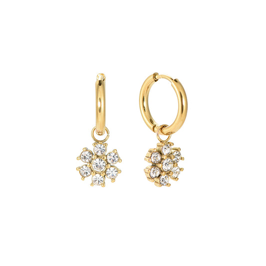 Filigrane Flower Ohrringe mit zeitlosem Design