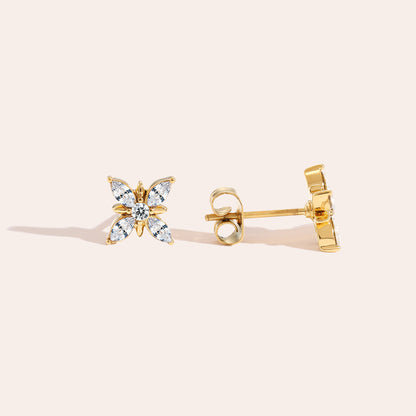 Filigrane Flower Ohrstecker als stilvolles Accessoire
