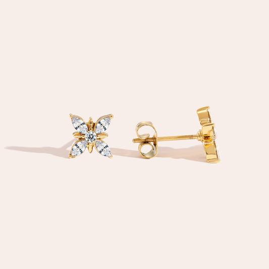 Filigrane Flower Ohrstecker als stilvolles Accessoire